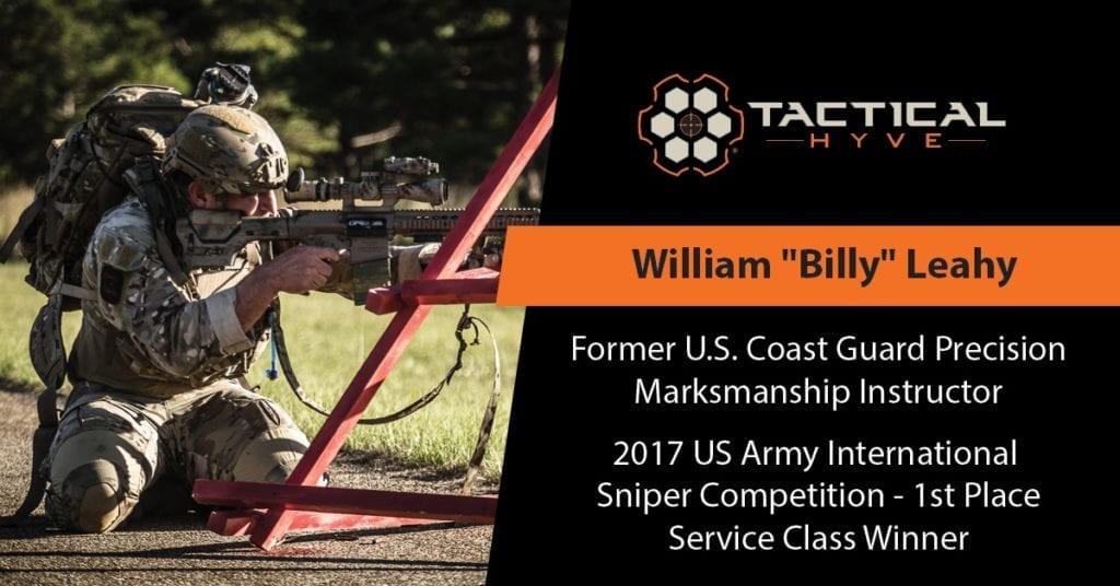 Retired U.S. Coast Guard Sniper Billy Leahy