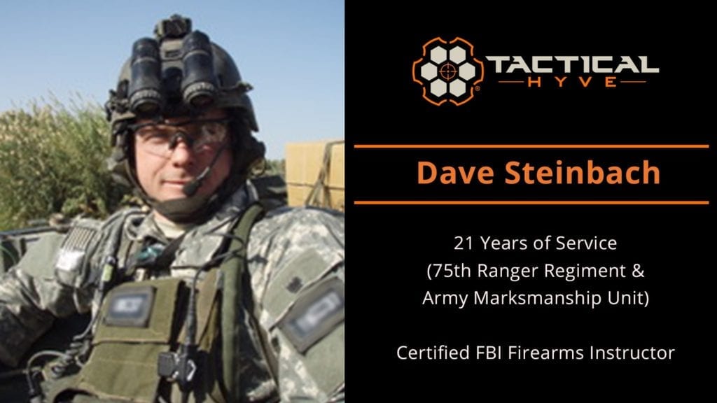 Dave Steinbach - Retired 75th Ranger Regiment & US Army Marksmanship Unit