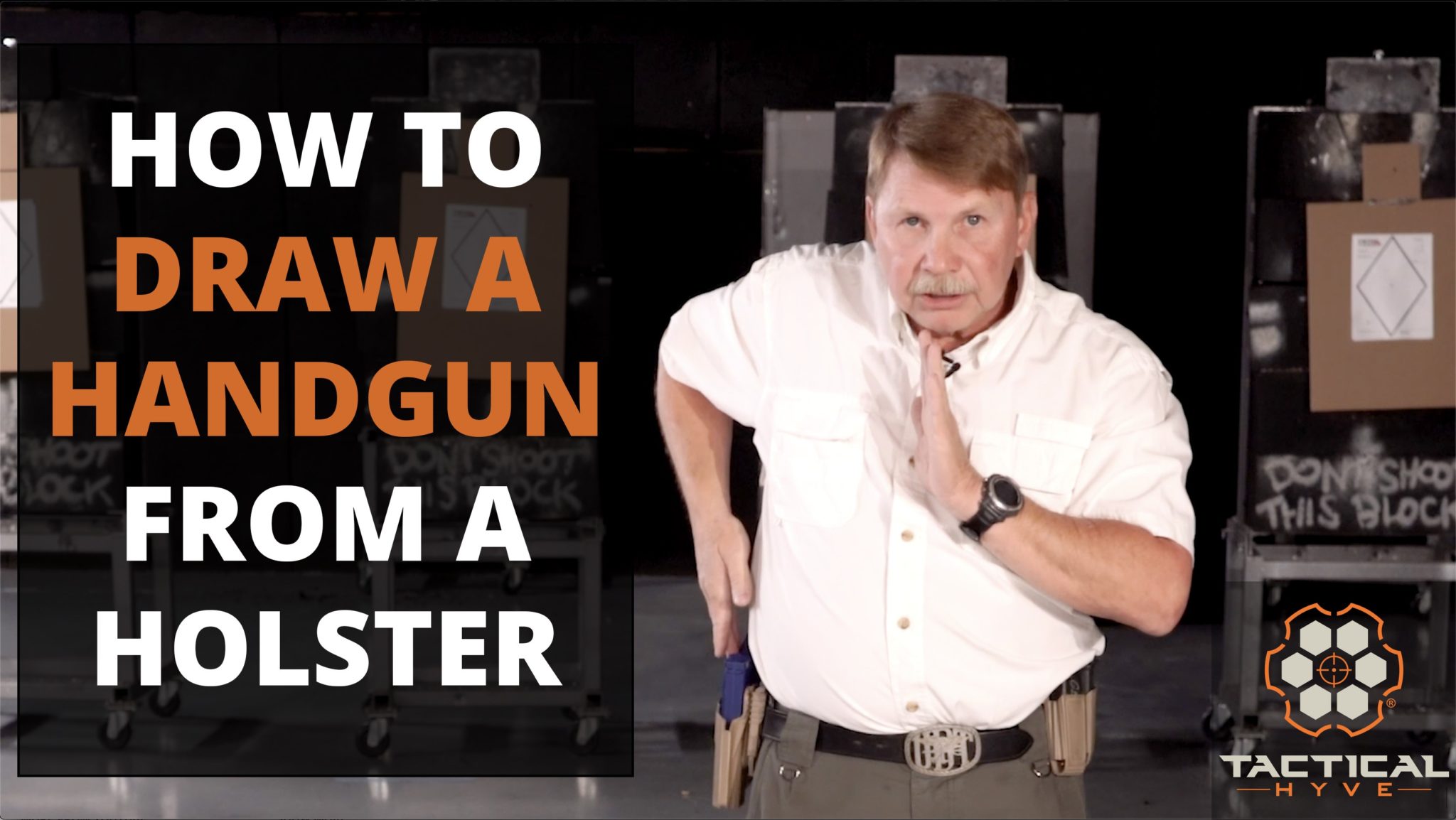 How to Draw a Pistol from Holster? 